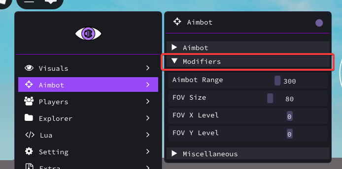 aimbot-modifiers